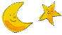 月、星